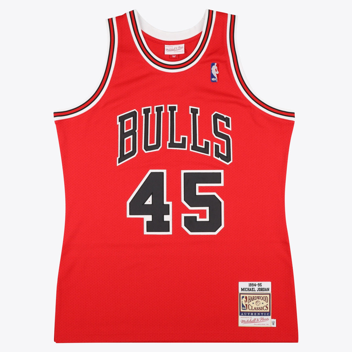 Chicago Bulls Michael Jordan 1994-95 Road 45 Authentic product image 2