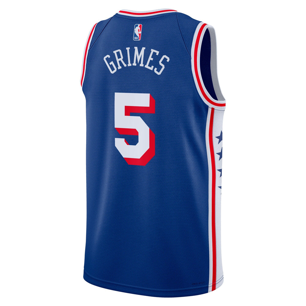 Philadelphia 76ers Quentin Grimes Nike Icon Swingman Jersey product image 4