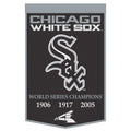 Chicago White Sox 24X38 Wool Dynasty Banner product image 1, provided for visual reference and product detail review