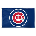 Chicago Cubs Blue 3X5 Team Flag product image 1, provided for visual reference and product detail review