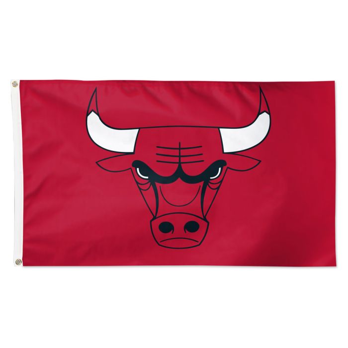 Chicago Bulls 3X5 Red Fanatics Flag product image 1, provided for visual reference and product detail review