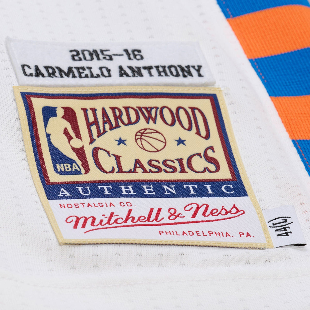 New York Knicks Carmelo Anthony Mitchell & Ness 2015-16 product image 5