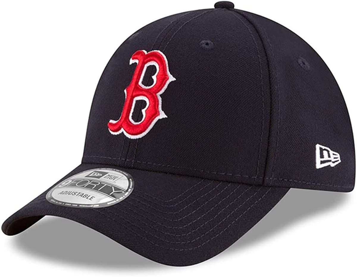 Youth Boston Red Sox New Era MLB The League Navy 9FORTY Adjustable Cap product image 1, provided for visual reference and