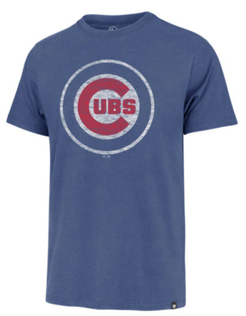 47 Mens Chicago Cubs Royal Premier Franklin T-Shirt product image 1, provided for visual reference and product detail review