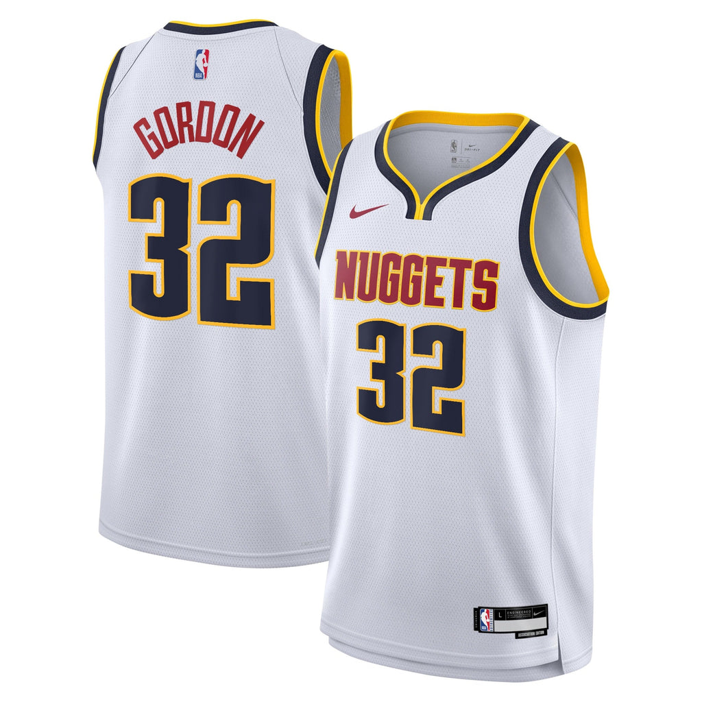 Denver Nuggets Nike Association Swingman Jersey - White product image 1