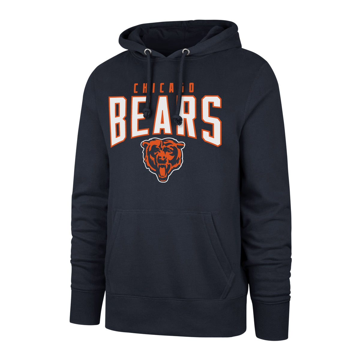 Chicago Bears Fall Navy 47 Hoodie for Men product image 1, provided for visual reference and product detail review