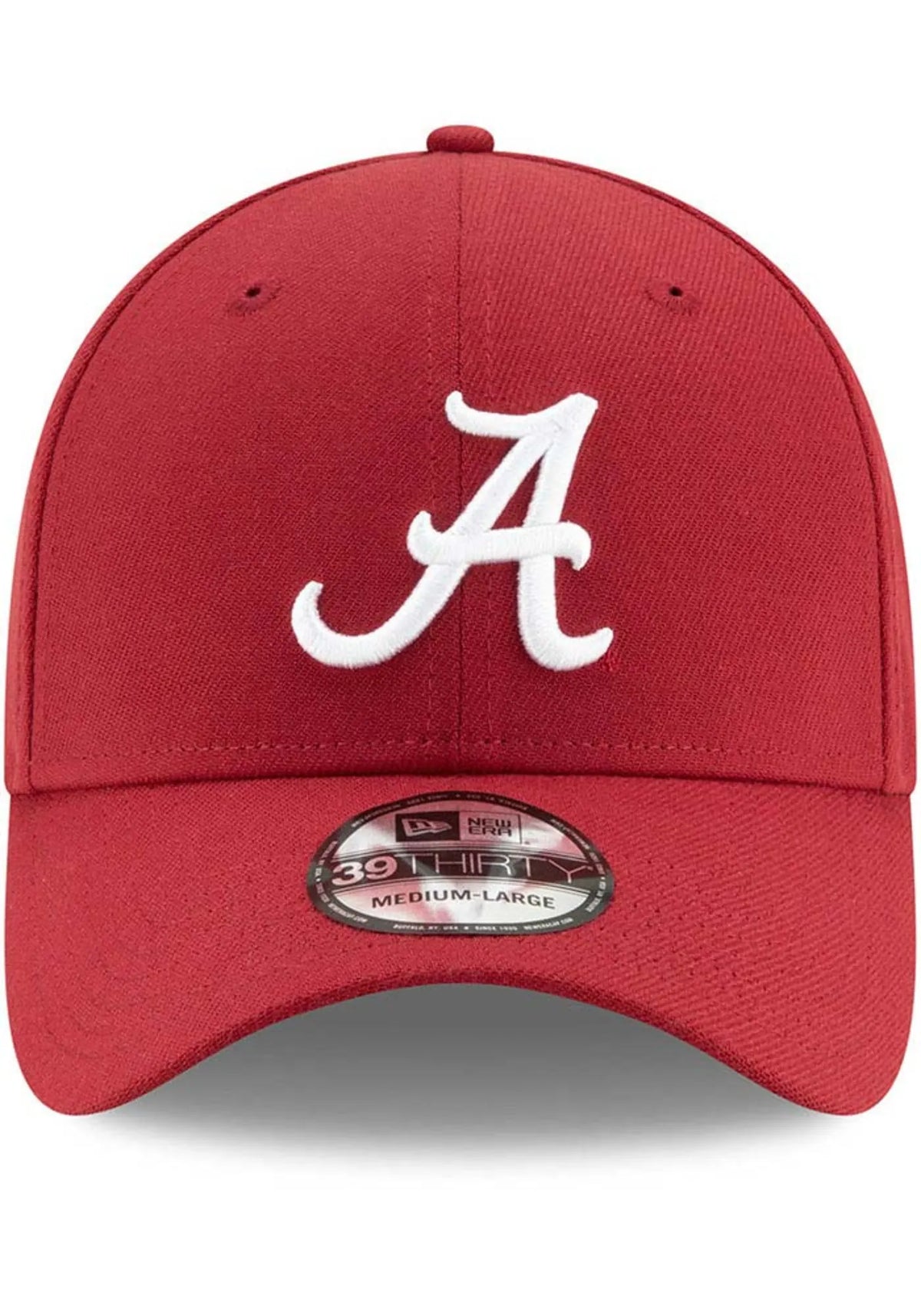 Alabama Crimson Tide New Era Crimson Team Classic 39THIRTY Cap product image 2, provided for visual reference and product
