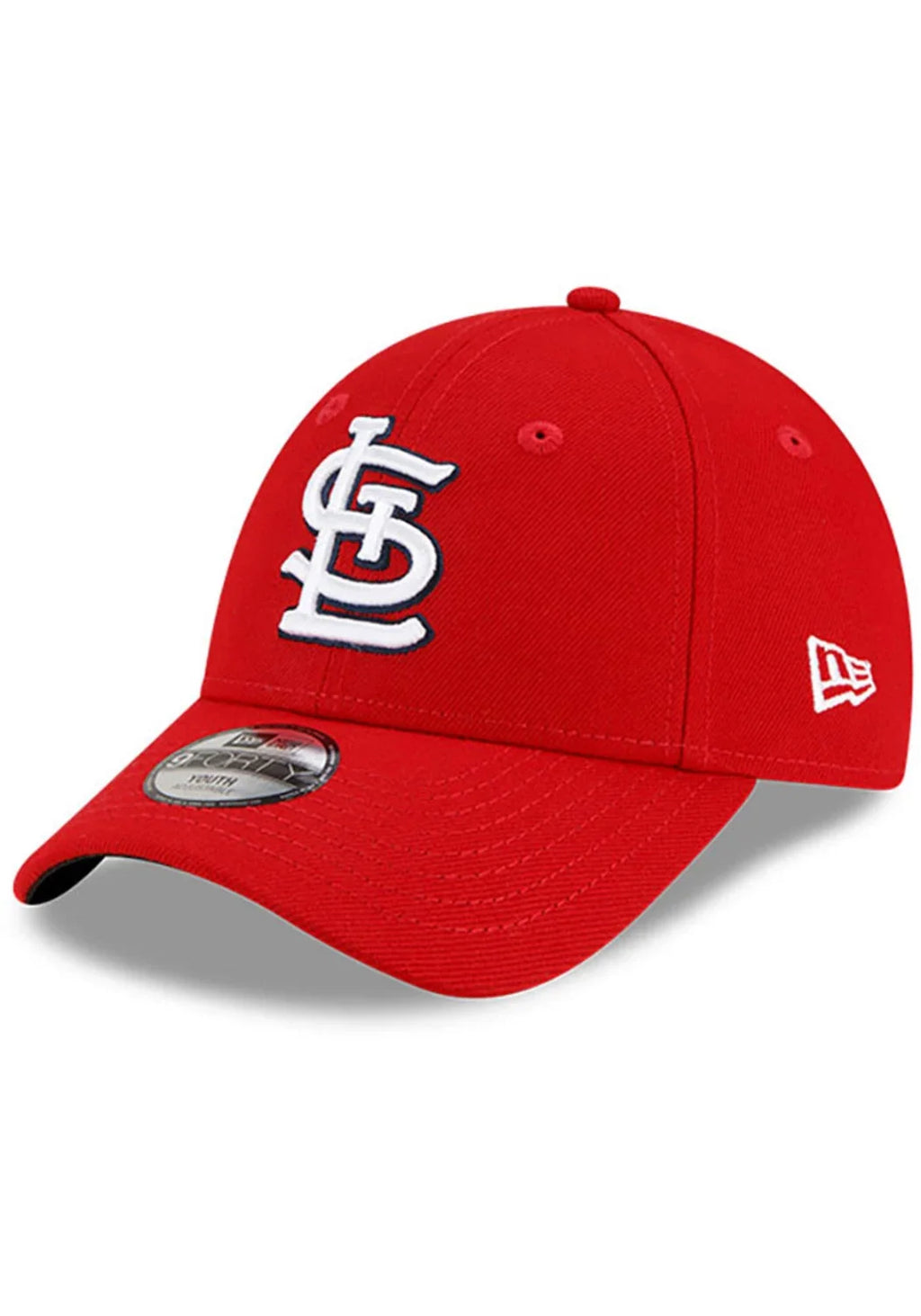 St. Louis Cardinals Youth New Era MLB The League Red 9FORTY Adjustable Cap product image 1, provided for visual reference