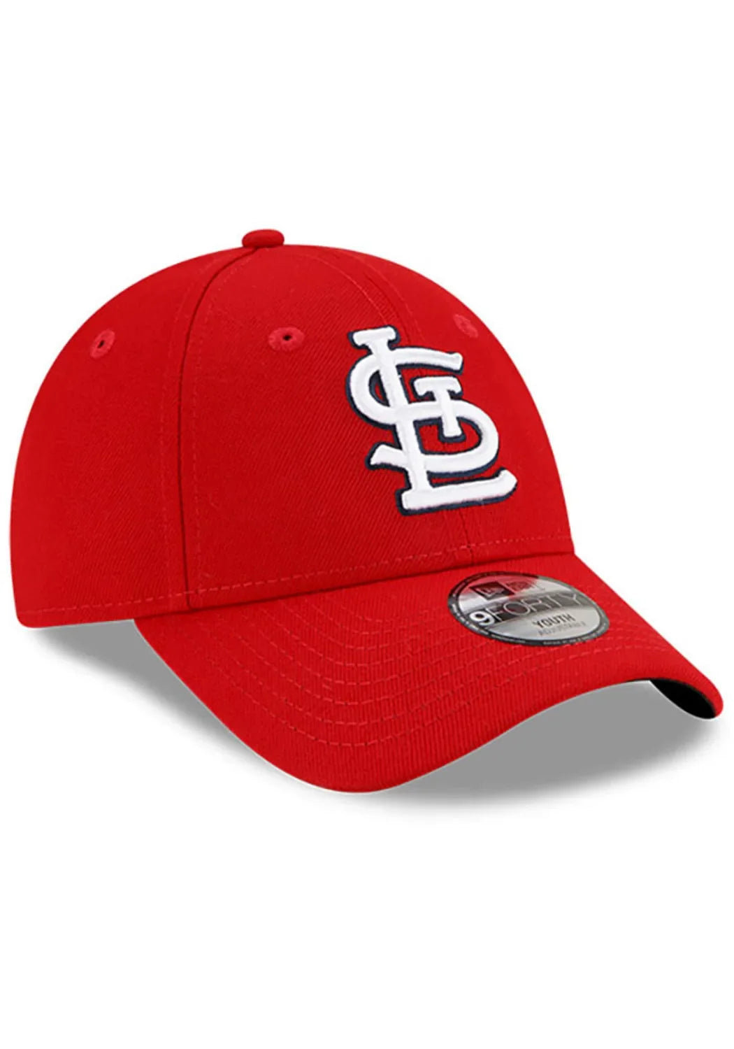 St. Louis Cardinals Youth New Era MLB The League Red 9FORTY Adjustable Cap product image 3, provided for visual reference