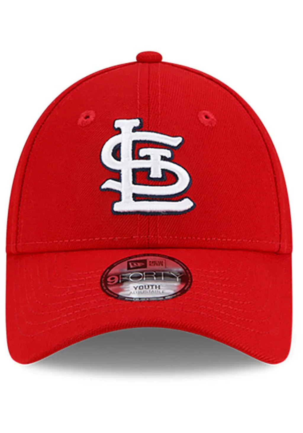 St. Louis Cardinals Youth New Era MLB The League Red 9FORTY Adjustable Cap product image 2, provided for visual reference