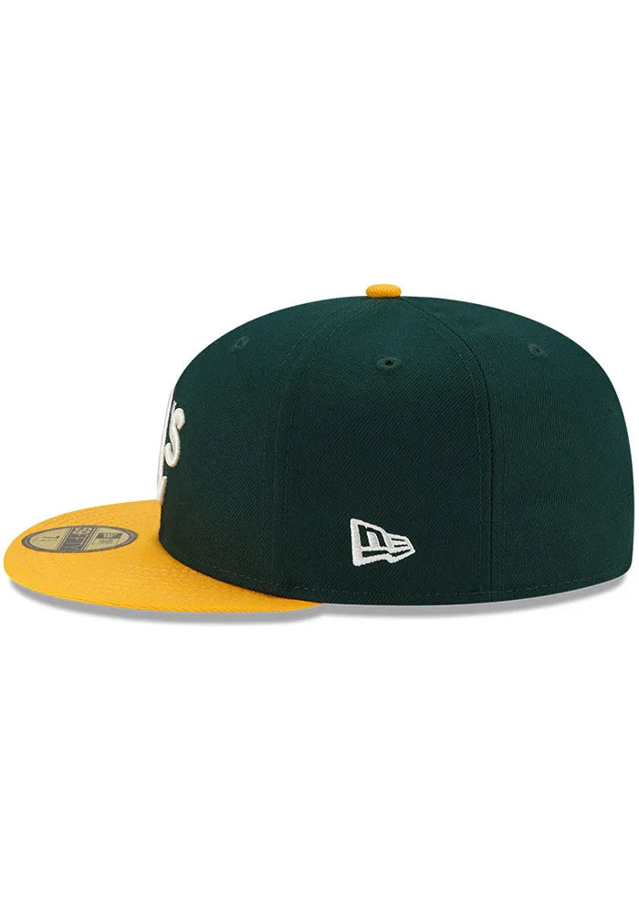Oakland Athletics Green Classic 1974 World Series Pop Sweat New Era 59Fifty Fitted Hat product image 5, provided for visual