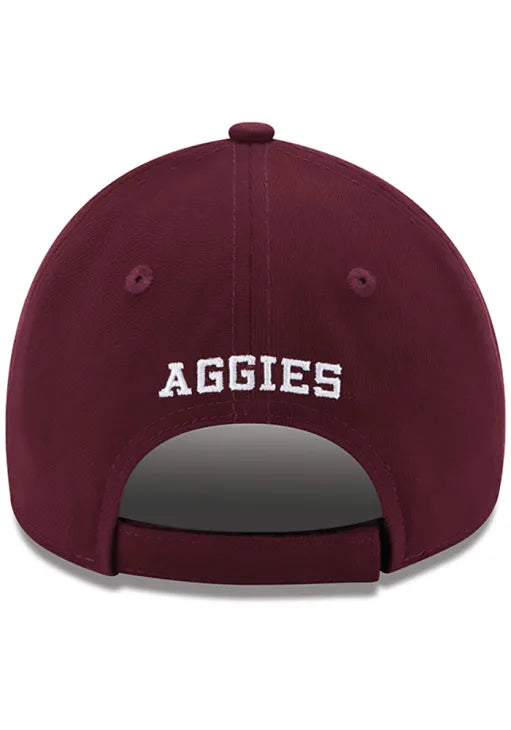 Texas A&M Aggies Maroon NCAA New Era The League 9Forty Adjustable Hat product image 4, provided for visual reference and