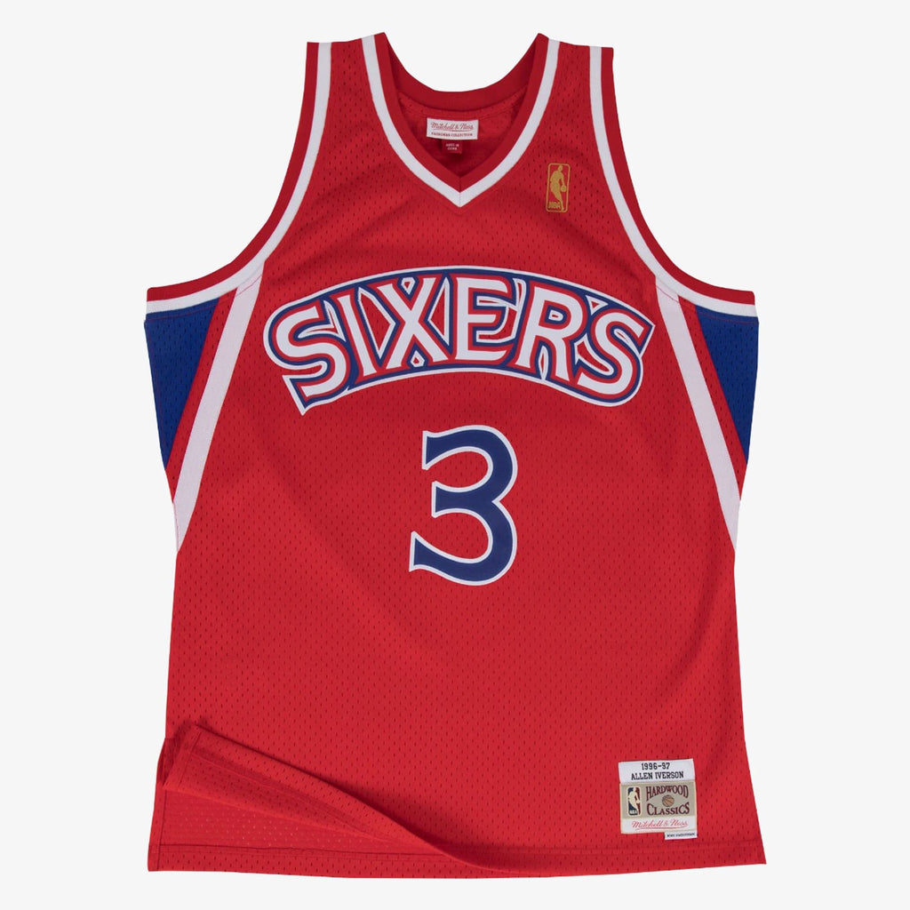 Philadelphia 76ers Allen Iverson Mitchell & Ness 1996-97 product image 1