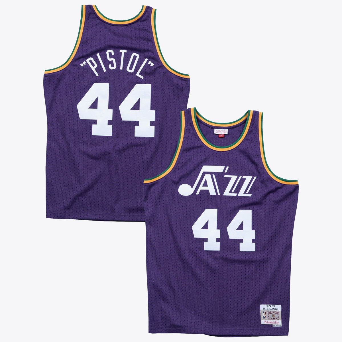 New Orleans Jazz Mitchell & Ness Pete Maravich 1974 product image 1