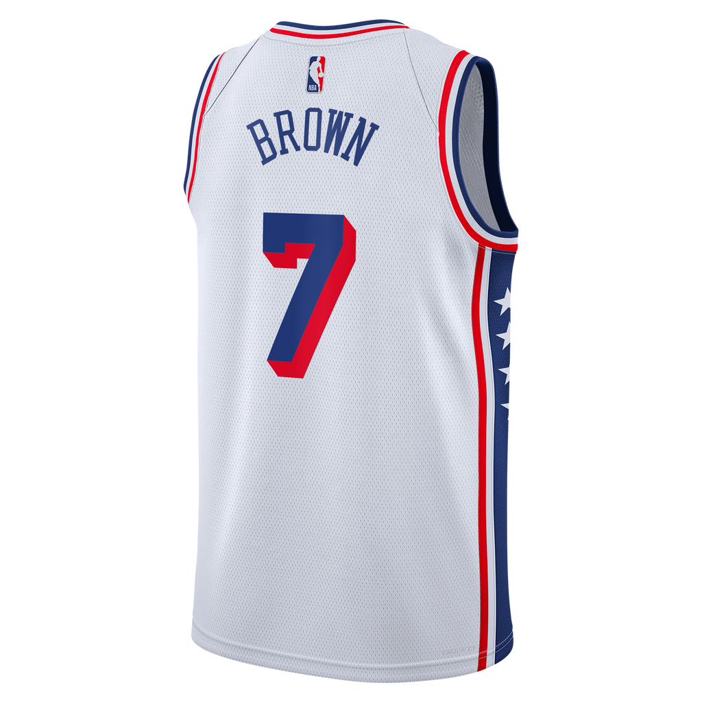 Philadelphia 76ers Jaylen Brown Nike Association Swingman product image 4