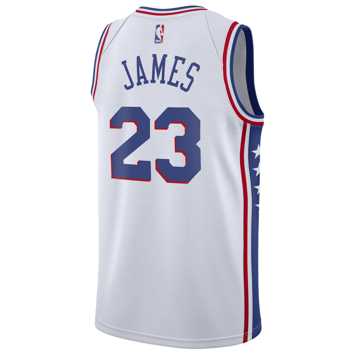 Philadelphia 76ers LeBron James Nike Association Swingman product image 4