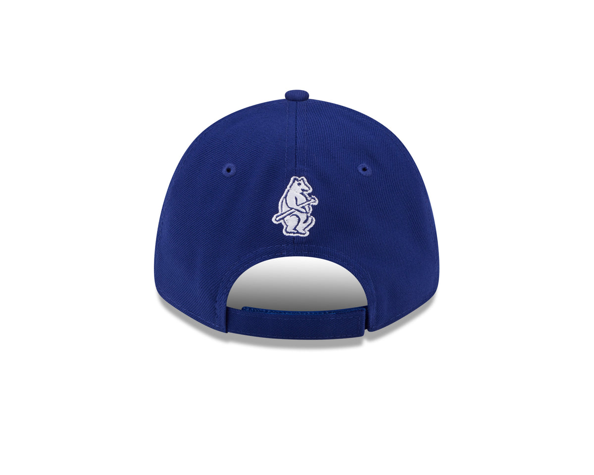 Chicago Cubs New Era 1914 Cooperstown Collection The League Blue 9FORTY Adjustable Hat product image 6, provided for visual