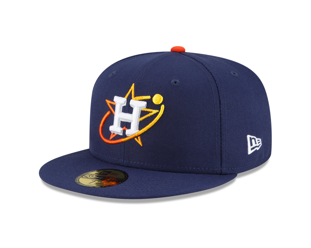 Houston Astros New Era Navy City Connect 59FIFTY Fitted Hat for Men product image 4, provided for visual reference and