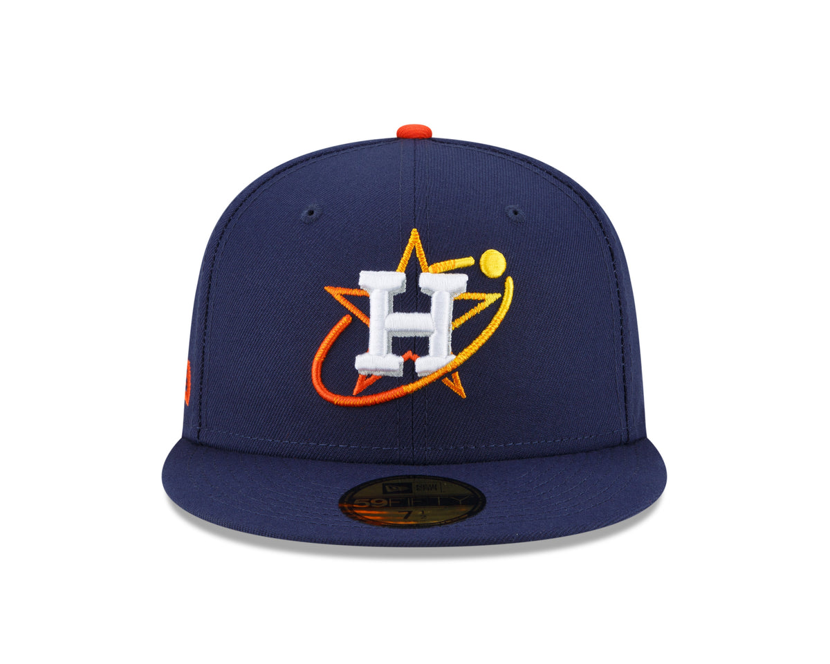 Houston Astros New Era Navy City Connect 59FIFTY Fitted Hat for Men product image 3, provided for visual reference and