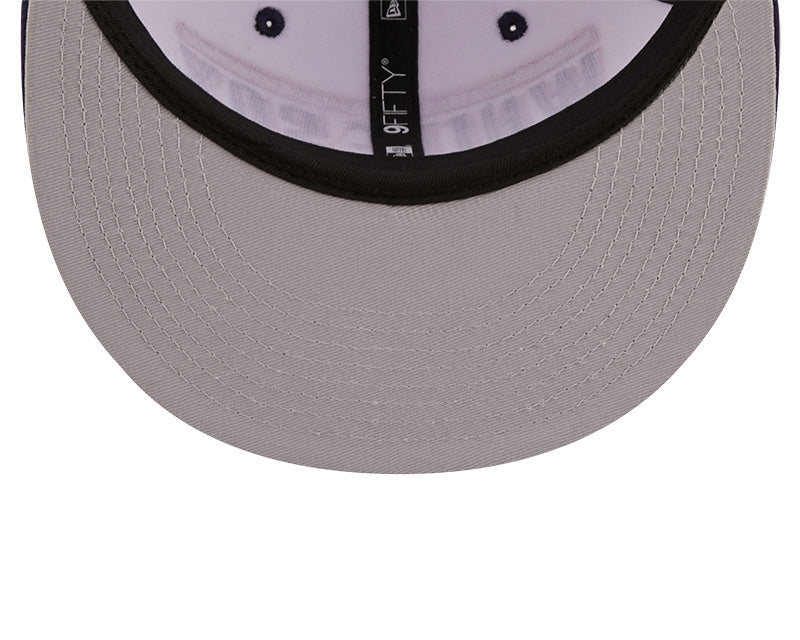 Chicago White Sox White/Navy Retro Title 9FIFTY Snapback Hat product image 7, provided for visual reference and product