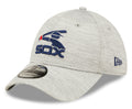 Chicago White Sox Cooperstown Distinct New Era Gray 39THIRTY Performance Flex Fit Hat product image 1, provided for visual