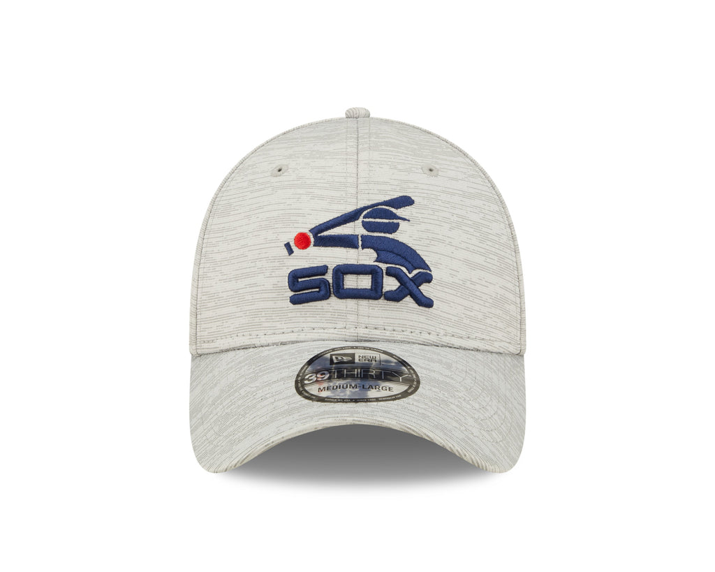 Chicago White Sox Cooperstown Distinct New Era Gray 39THIRTY Performance Flex Fit Hat product image 2, provided for visual