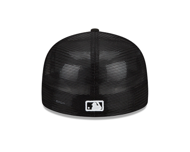 Chicago White Sox New Era Black 2023 Batting Practice Trucker 59FIFTY Fitted Hat product image 4, provided for visual