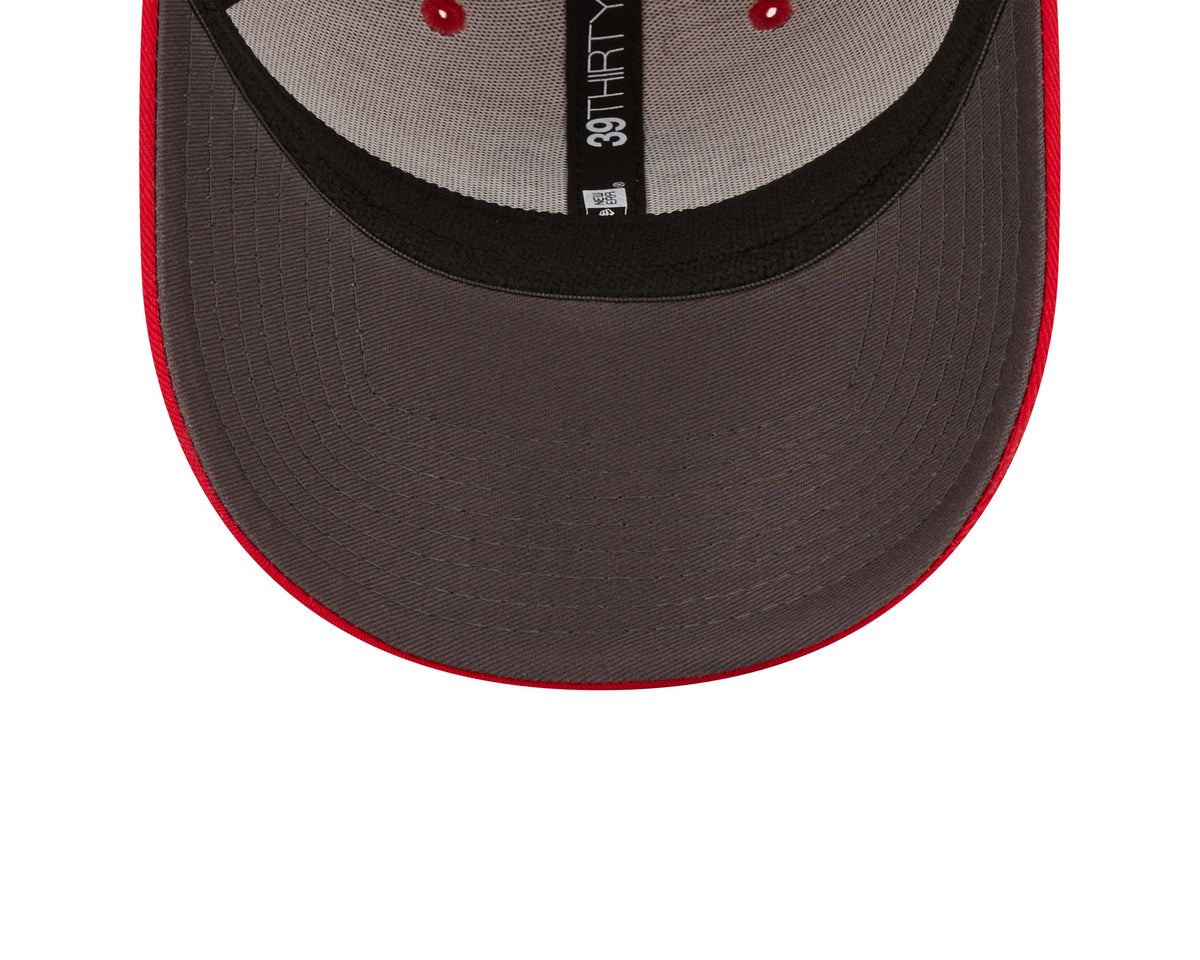 Maryland Terrapins New Era Red/Graphite Team Neo 39THIRTY Flex Hat product image 7, provided for visual reference and