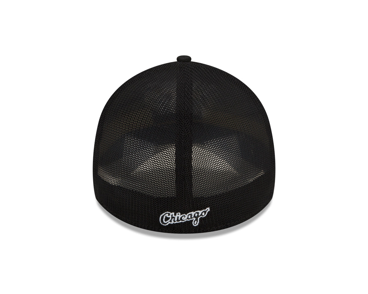 Chicago White Sox New Era Black 2023 Spring Training 39THIRTY Flex-Fit Hat for Men product image 7, provided for visual
