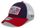 Chicago White Sox New Era 2 Tone Navy/Red Patch Trucker 9FORTY Adjustable Hat product image 1, provided for visual reference