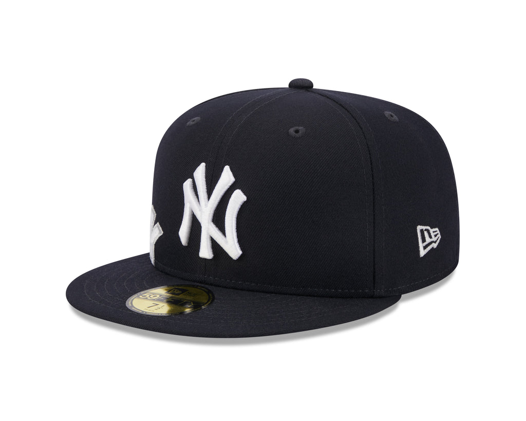 New York Yankees New Era Navy Arch 59FIFTY Fitted Hat product image 3, provided for visual reference and product detail