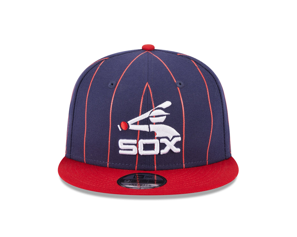 Chicago White Sox Cooperstown Navy/Red Vintage New Era 9FIFTY Snapback Hat product image 2, provided for visual reference