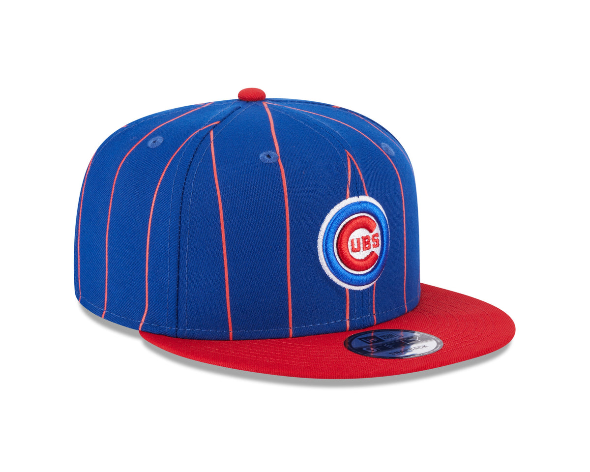 Chicago Cubs Bullseye Logo Royal/Red Vintage New Era 9FIFTY Snapback Hat product image 3, provided for visual reference and