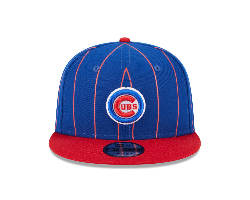 Chicago Cubs Bullseye Logo Royal/Red Vintage New Era 9FIFTY Snapback Hat product image 2, provided for visual reference and
