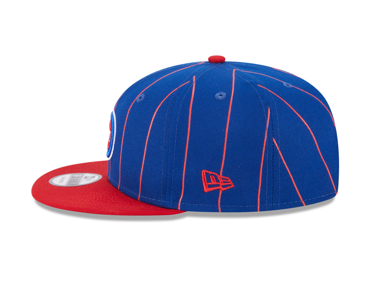 Chicago Cubs Bullseye Logo Royal/Red Vintage New Era 9FIFTY Snapback Hat product image 4, provided for visual reference and