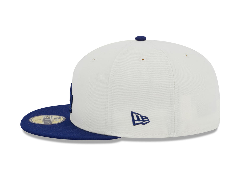 Los Angeles Dodgers 1988 World Series Cream/Royal New Era Retro 59FIFTY Fitted Hat product image 5, provided for visual
