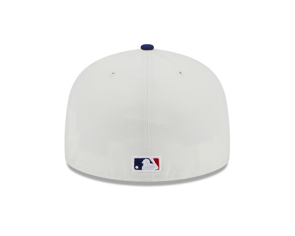 Los Angeles Dodgers 1988 World Series Cream/Royal New Era Retro 59FIFTY Fitted Hat product image 6, provided for visual