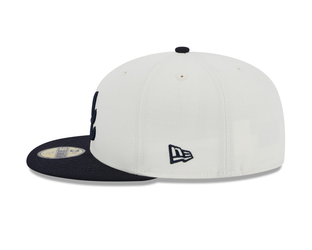 Atlanta Braves 1995 World Series Cream/Navy New Era Retro 59FIFTY Fitted Hat product image 5, provided for visual reference