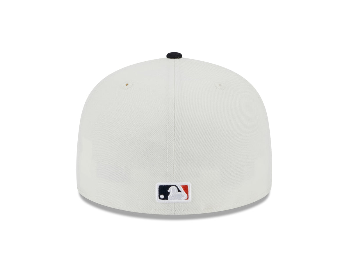 Detroit Tigers 1984 World Series Cream/Navy New Era Retro 59FIFTY Fitted Hat product image 6, provided for visual reference