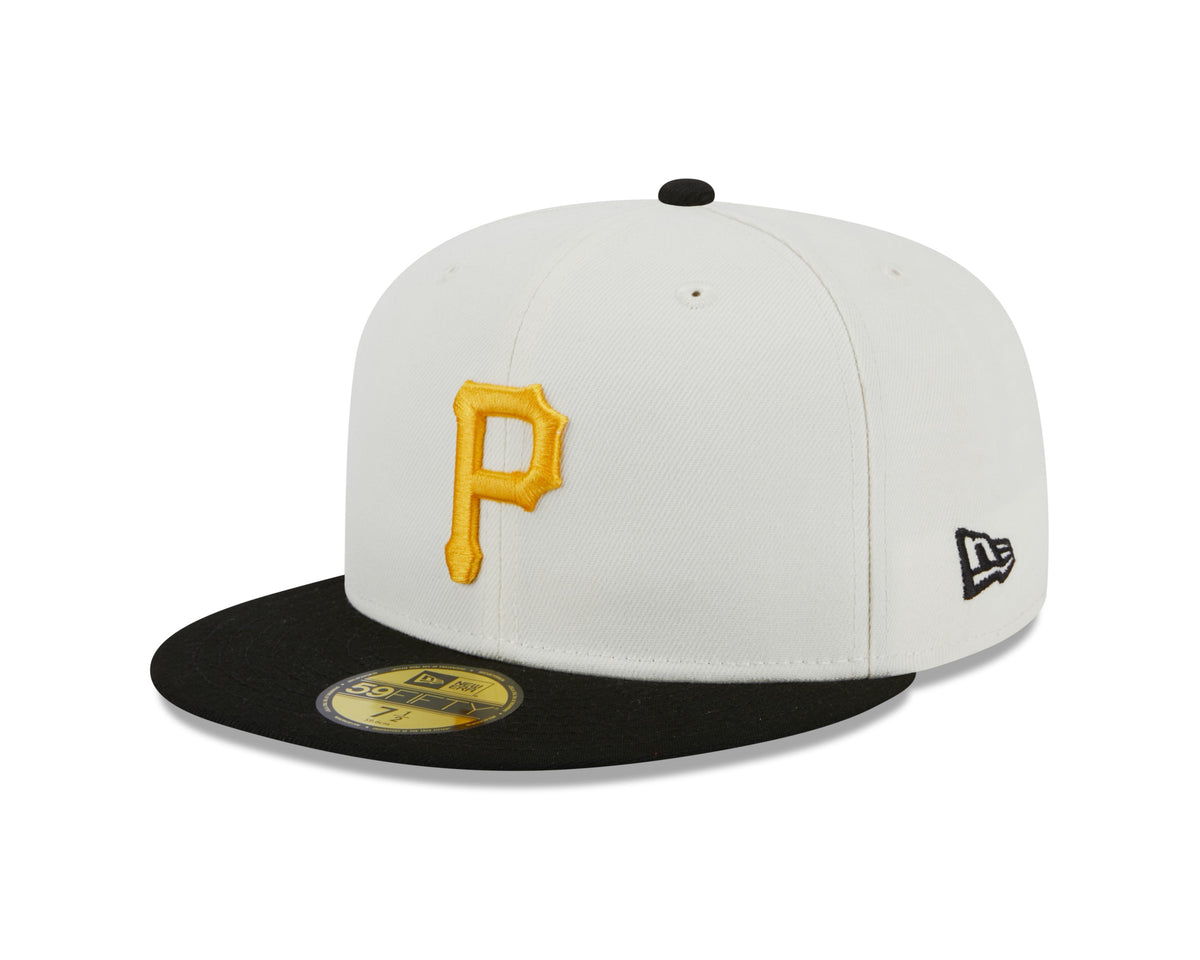 Pittsburgh Pirates 76th World Series Cream/Black New Era Retro 59FIFTY Fitted Hat product image 3, provided for visual