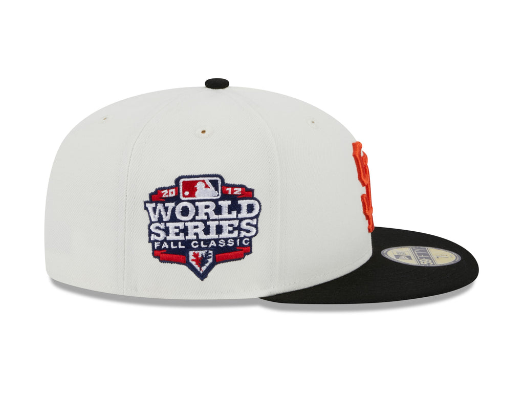 San Francisco Giants 2012 World Series Cream/Black New Era Retro 59FIFTY Fitted Hat product image 4, provided for visual