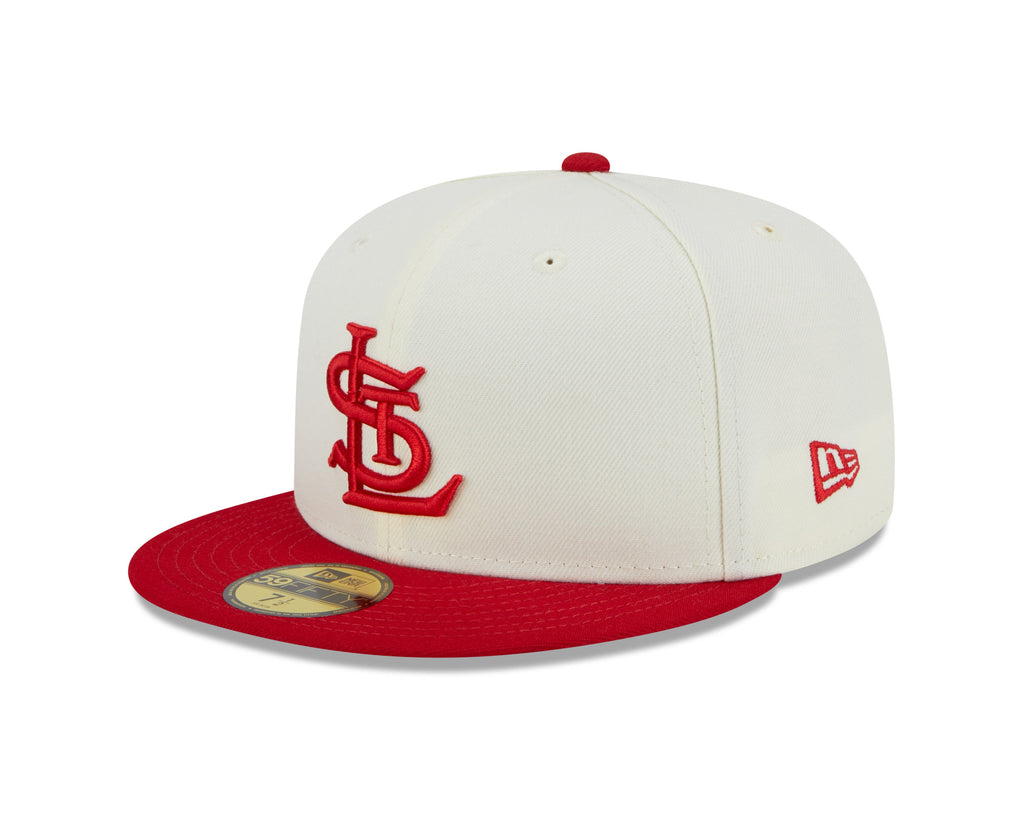 St. Louis Cardinals 2009 All Star Game Cream/Red New Era Retro 59FIFTY Fitted Hat product image 3, provided for visual