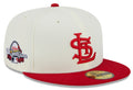 St. Louis Cardinals 2009 All Star Game Cream/Red New Era Retro 59FIFTY Fitted Hat product image 1, provided for visual