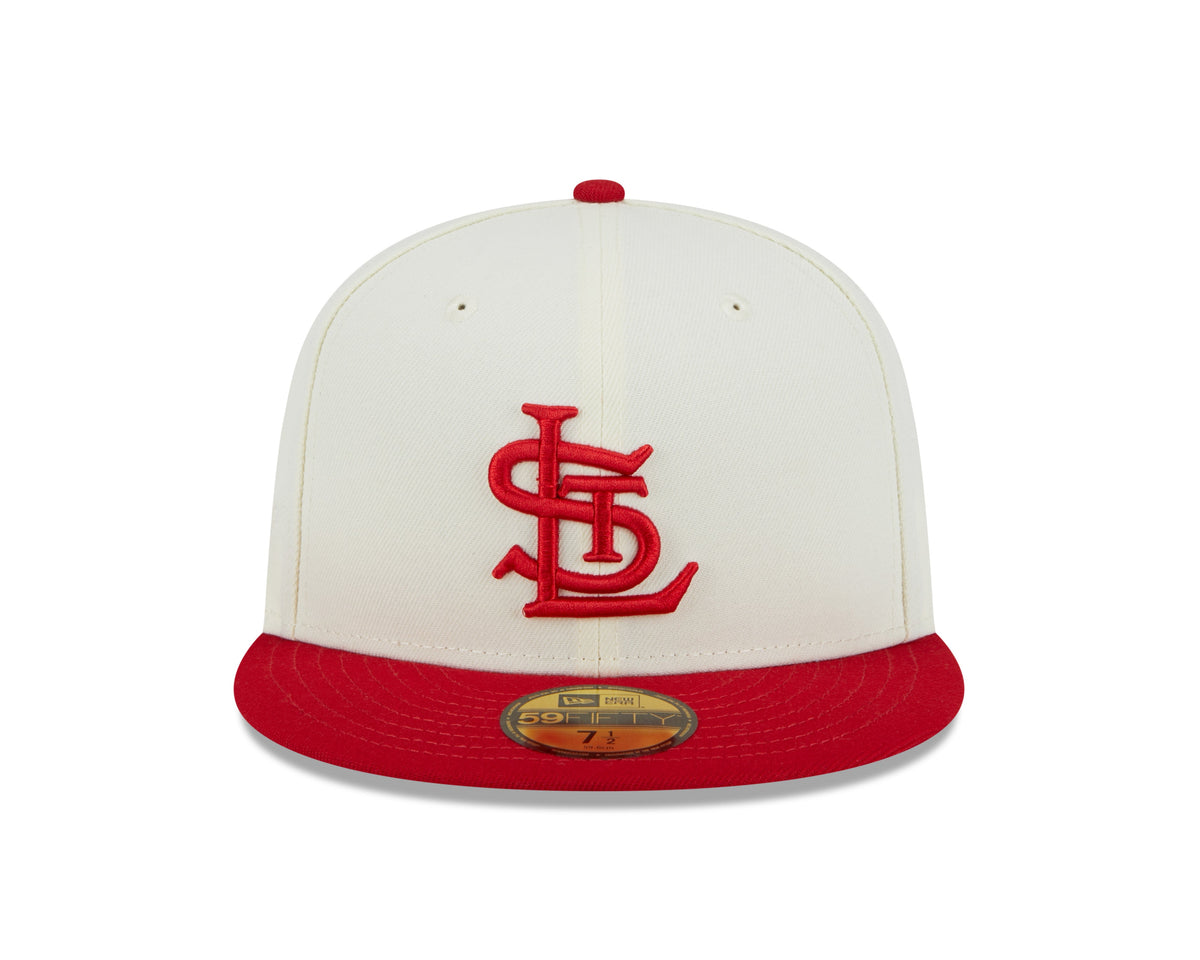 St. Louis Cardinals 2009 All Star Game Cream/Red New Era Retro 59FIFTY Fitted Hat product image 2, provided for visual