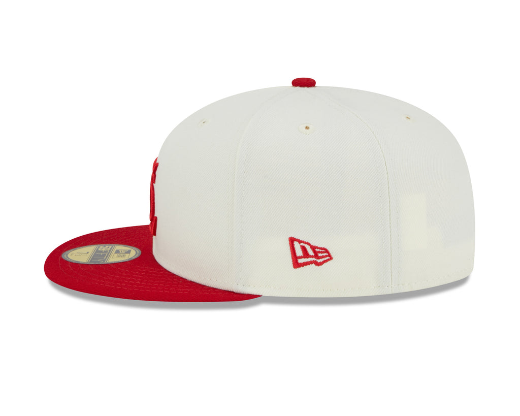 St. Louis Cardinals 2009 All Star Game Cream/Red New Era Retro 59FIFTY Fitted Hat product image 5, provided for visual