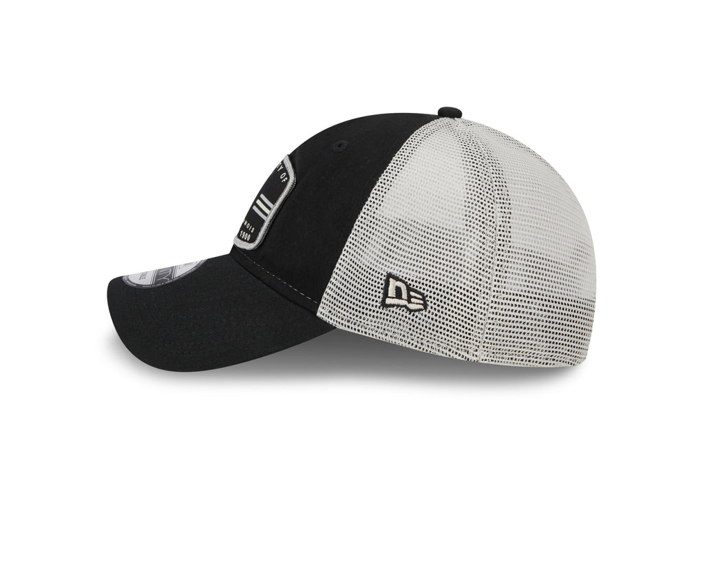 Chicago White Sox Property 9TWENTY Black Adjustable Mesh Hat By New Era for Men product image 4, provided for visual