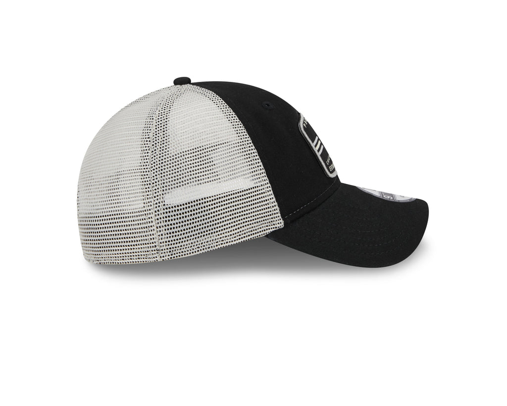 Chicago White Sox Property 9TWENTY Black Adjustable Mesh Hat By New Era for Men product image 5, provided for visual