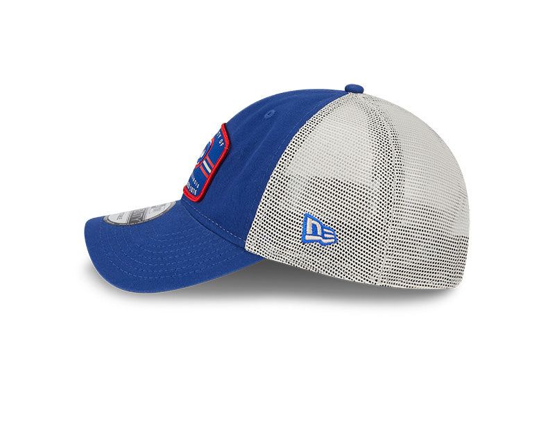 Chicago Cubs Cooperstown Royal Property 9TWENTY Adjustable Mesh Hat By New Era for Men product image 5, provided for visual