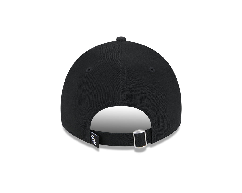 Chicago White Sox New Era Logo Mix 9TWENTY Adjustable Hat - Black product image 6, provided for visual reference and product