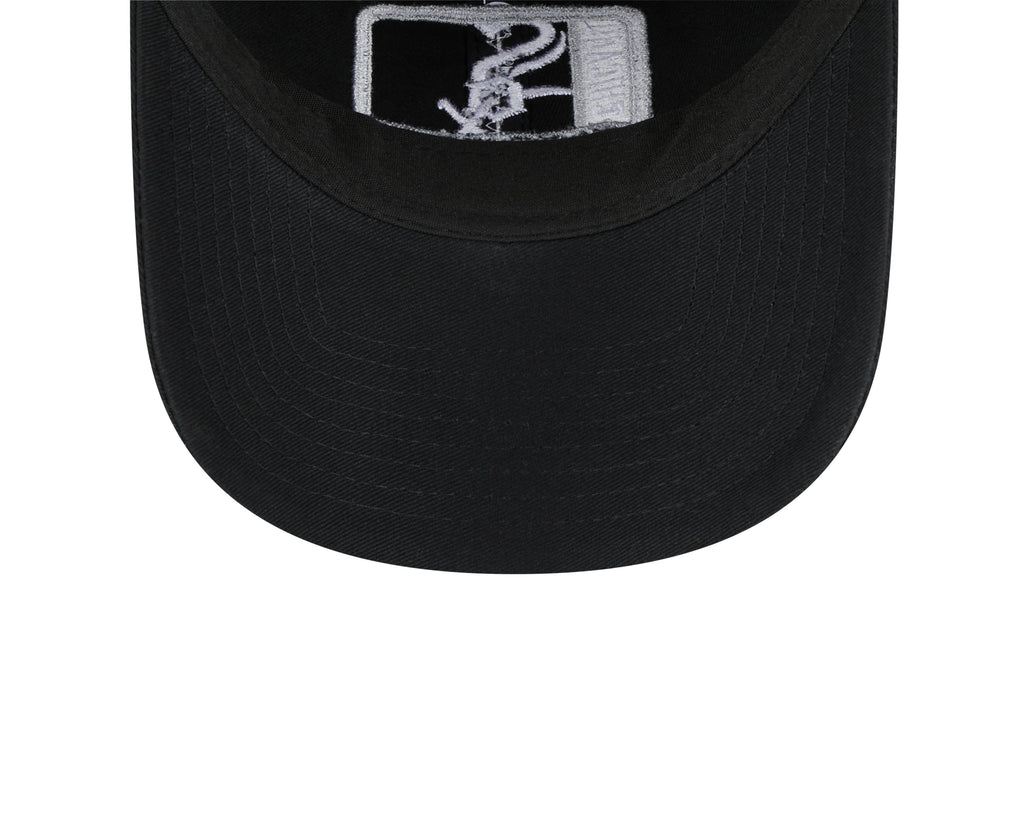 Chicago White Sox New Era Logo Mix 9TWENTY Adjustable Hat - Black product image 7, provided for visual reference and product